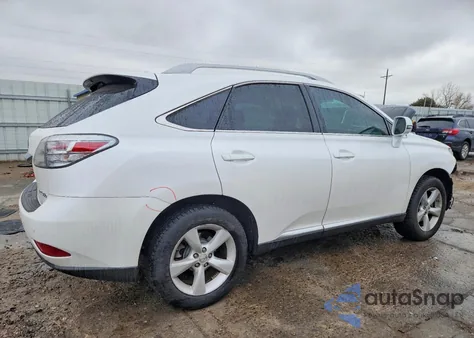 2011 Lexus Rx 350 z USA, uszkodzony, nr VIN 2T2BK1BAXBC118883